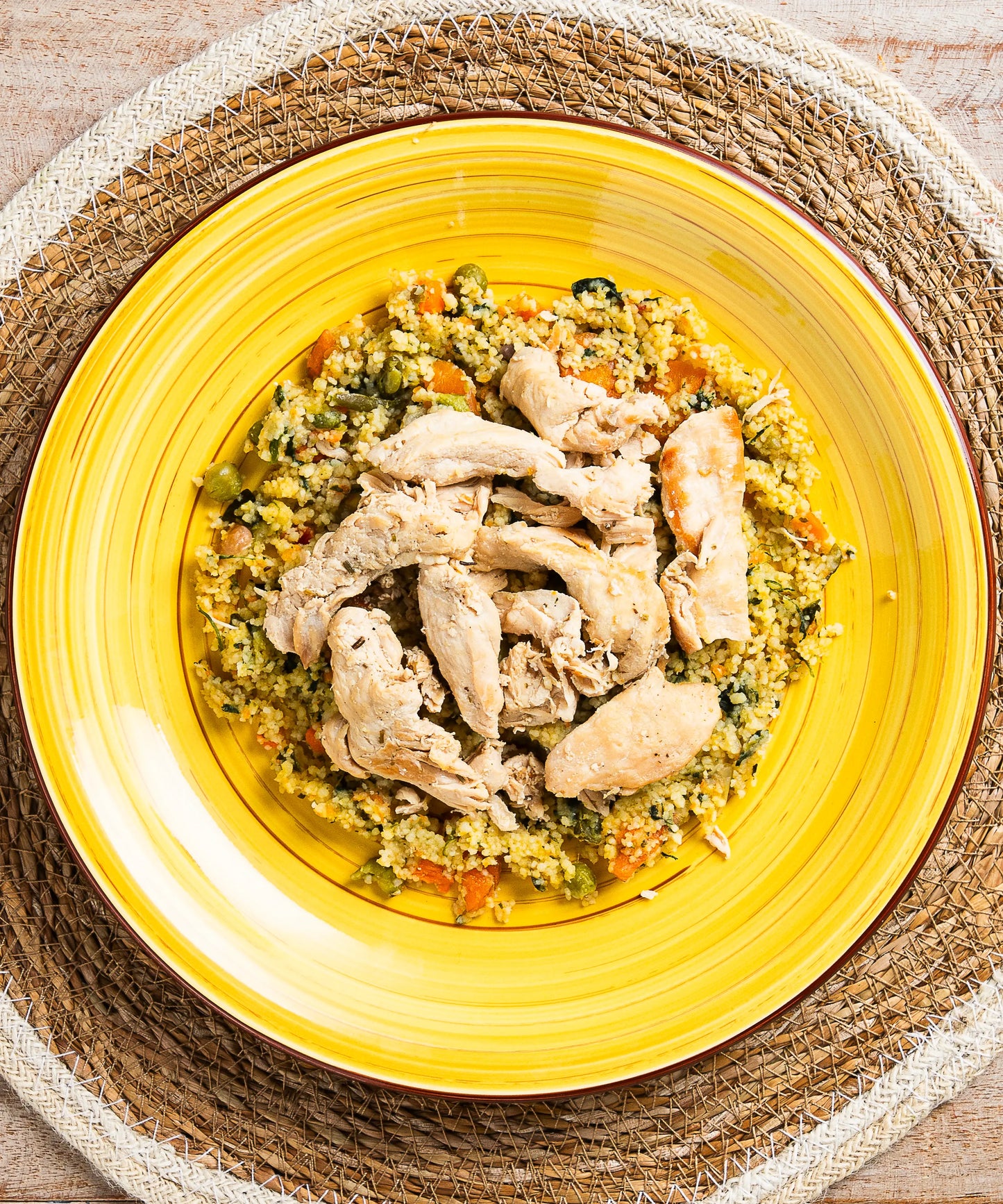 Cous Cous con Verdure e Pollo - pasto