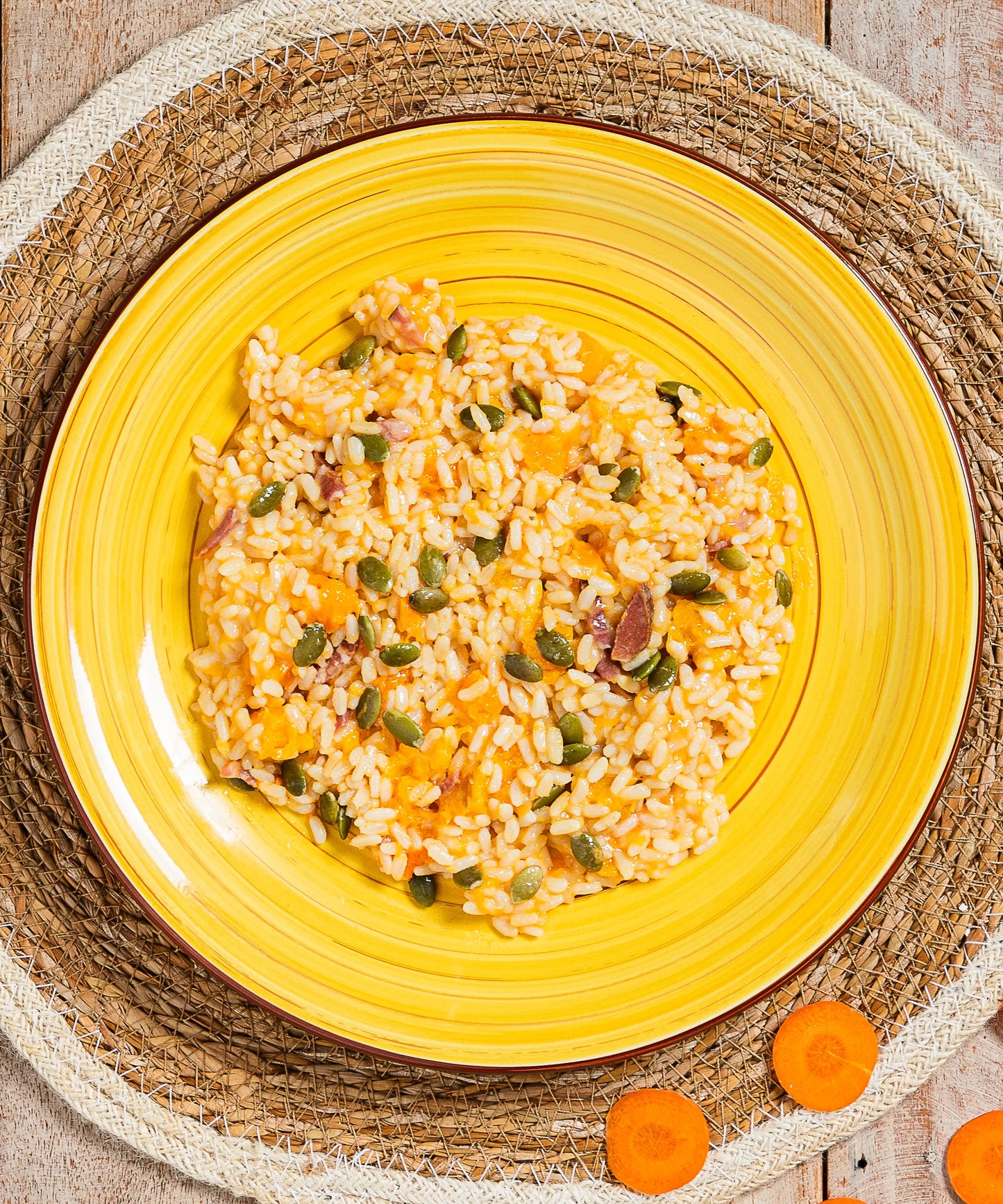 Risotto Zucca e Speck IGP