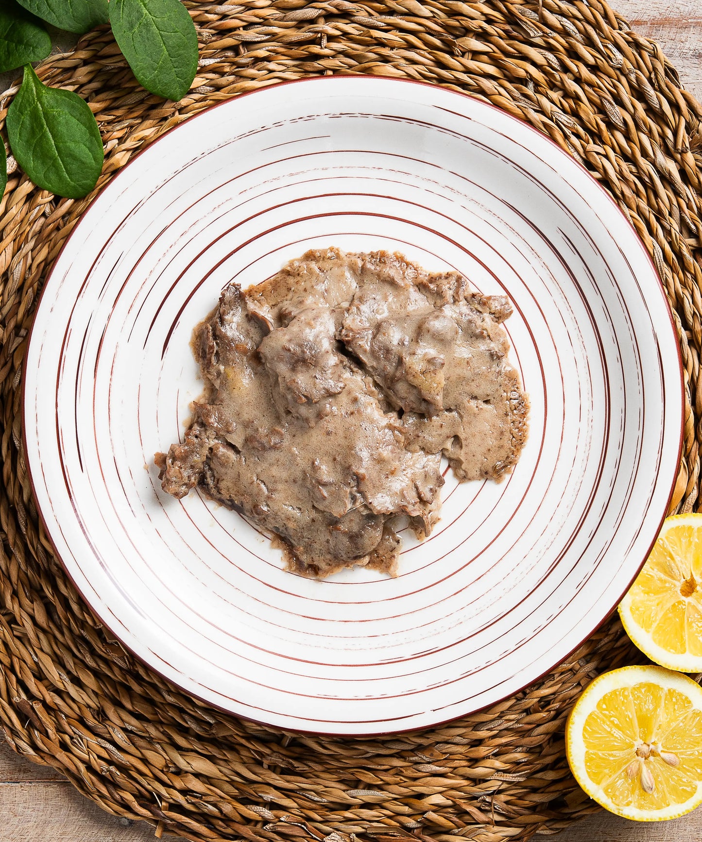 Scaloppina di bovino al Limone