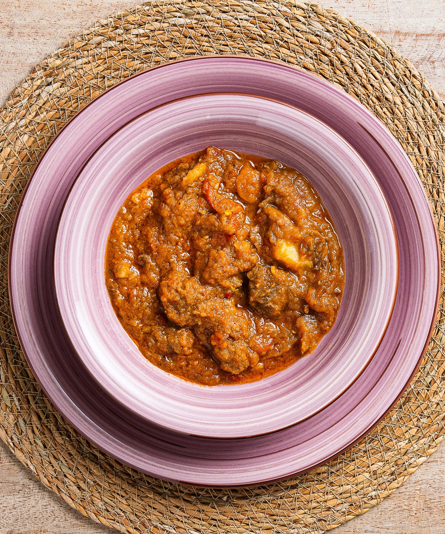 Gulasch con Patate e Peperoni - pasto