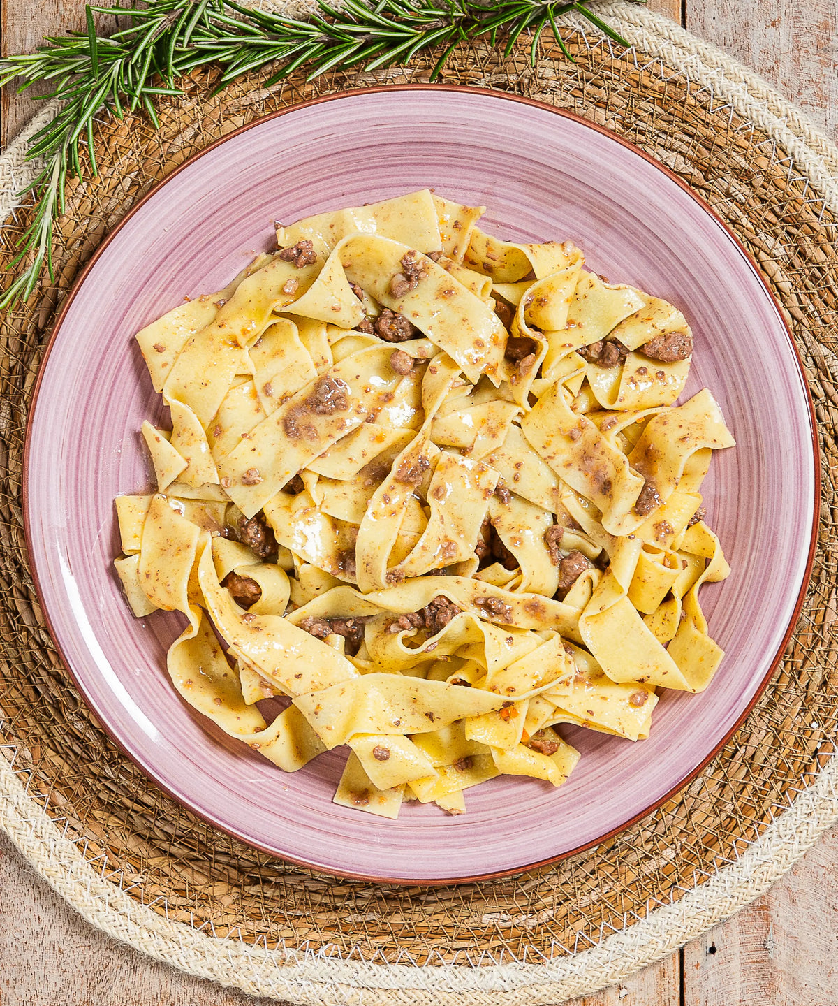 Pappardelle al Ragù di Cinghiale - pasto