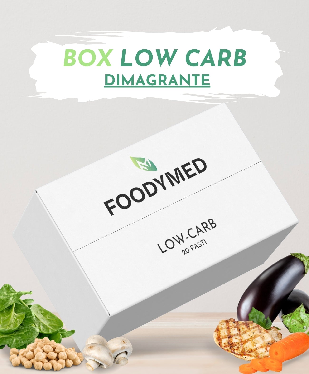 BOX LOW CARB – Perdi Peso in Modo Semplice, Senza Cucinare e con Gusto