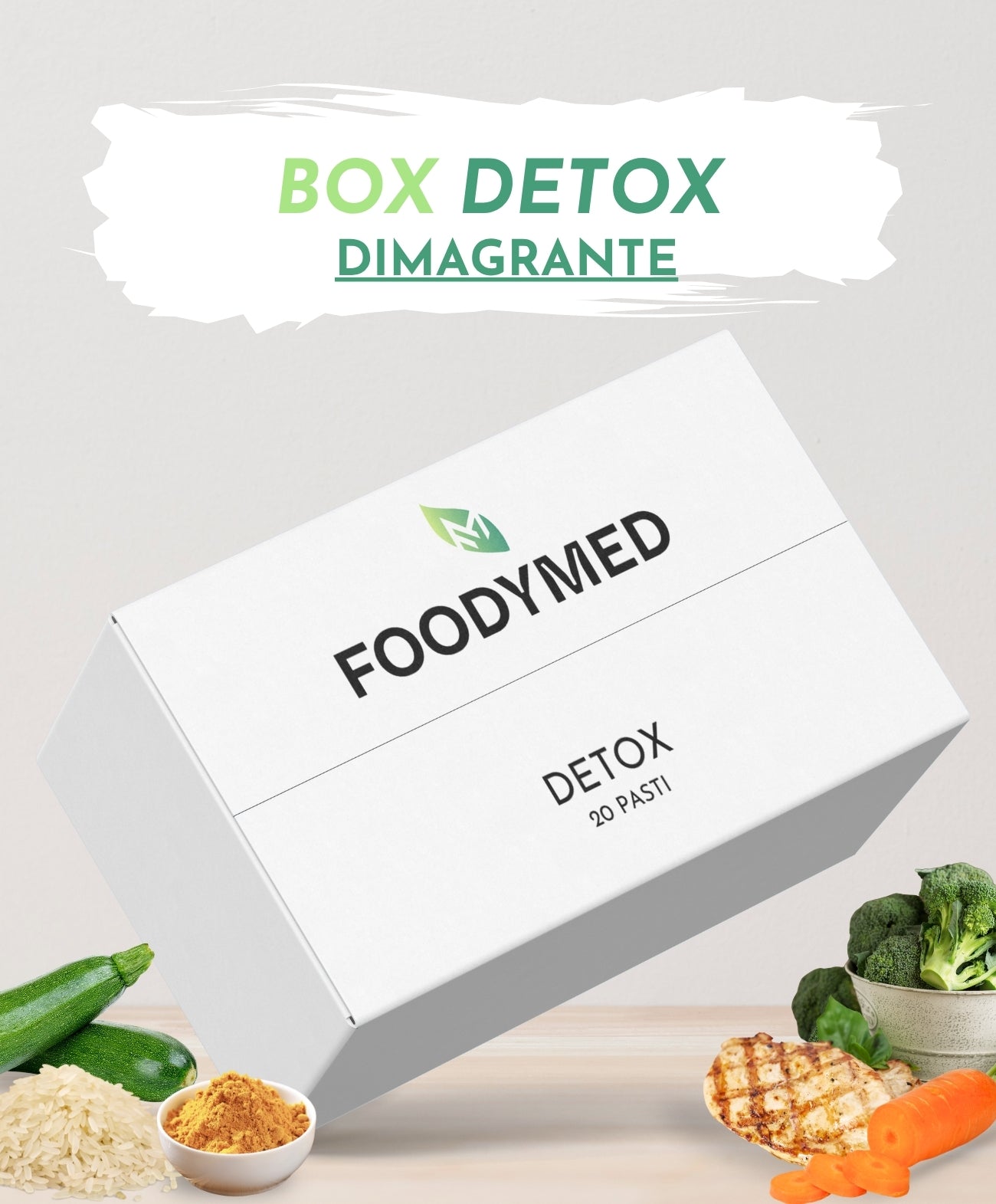 BOX DETOX –  Anti-infiammazione, Purifica, Sgonfia e Rivitalizza il Tuo Corpo in Modo Naturale