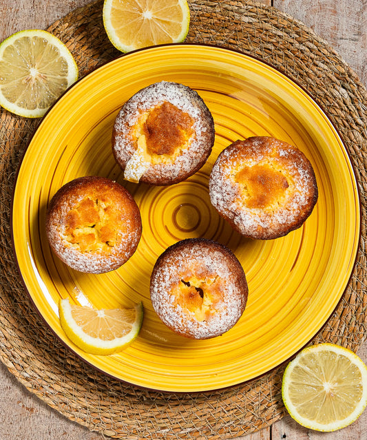 4 Tortini Cuore Bianco al Limone