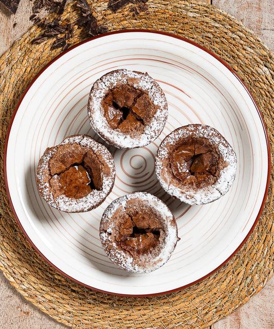 4 Tortini al Cuore Fondente