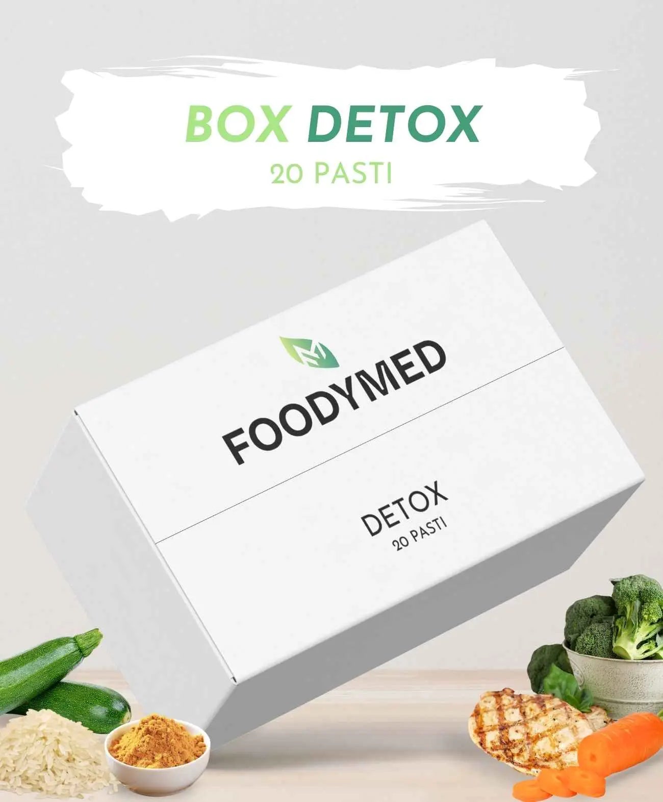 BOX DETOX – Anti-infiammazione Purifica Sgonfia e Rivitalizza il Tuo Corpo in Modo Naturale - box