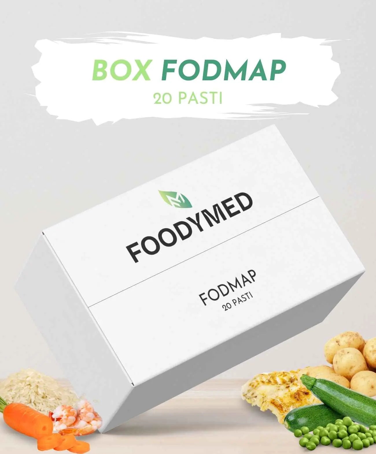 BOX FODMAP – Pasti Bilanciati a Basso Contenuto di FODMAP per il Benessere Intestinale - box