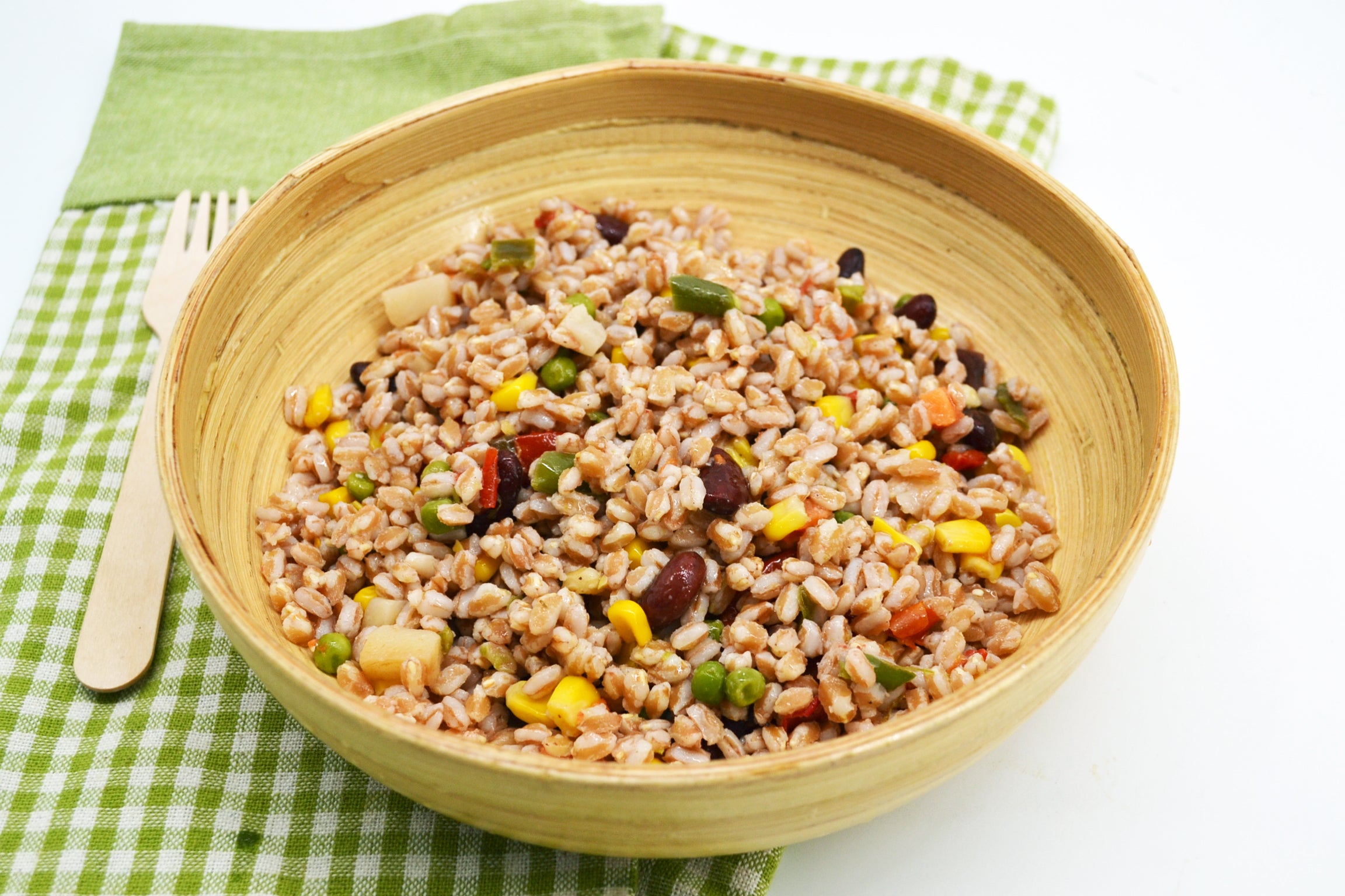 Insalata di farro con verdure-2