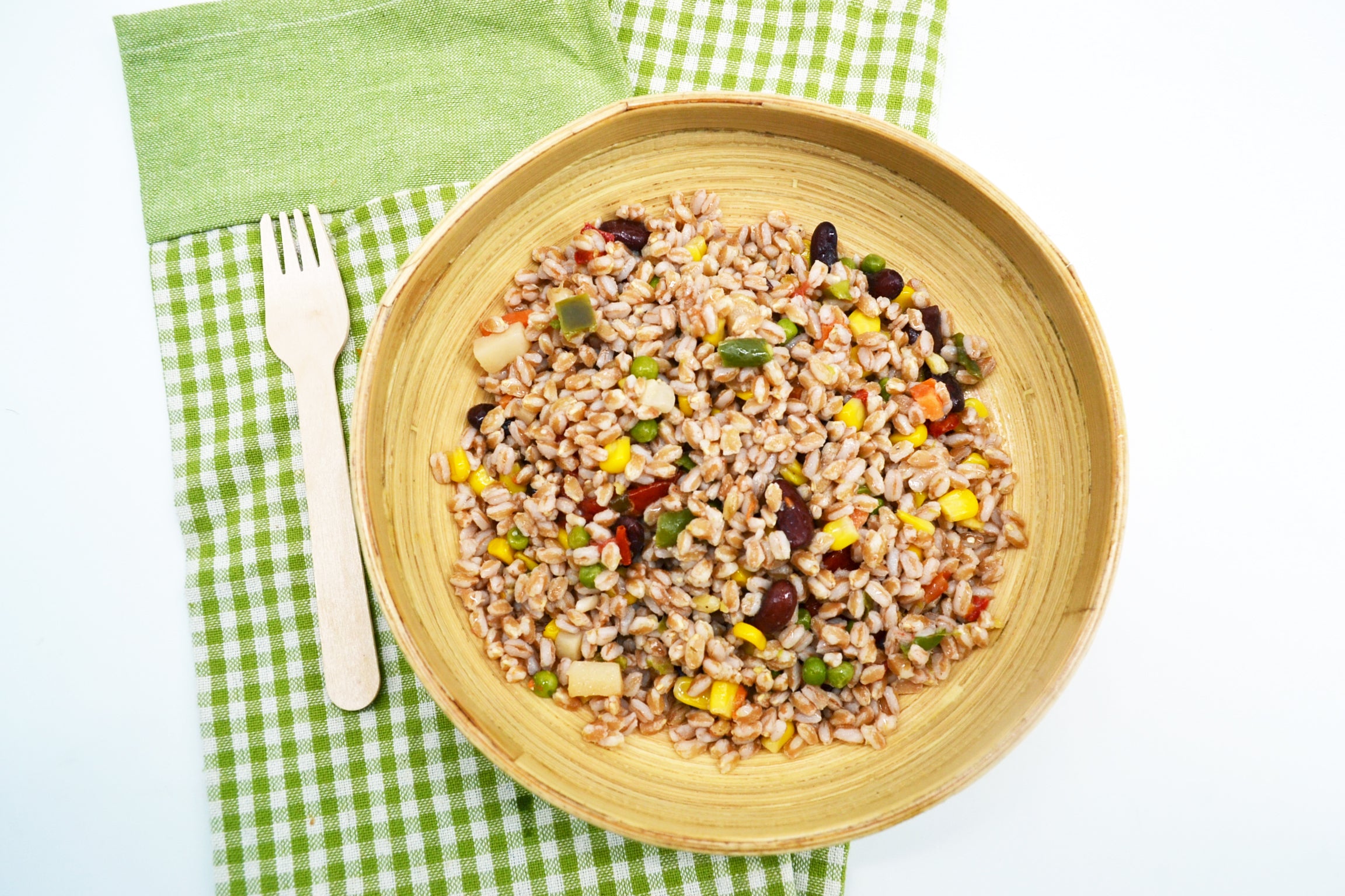 Insalata di farro con verdure