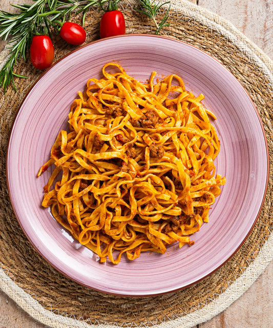 Fettuccine al Ragù di carne