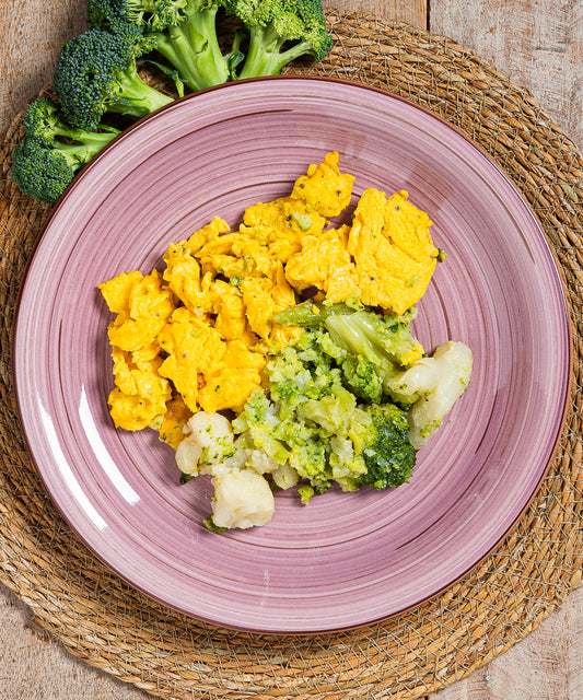 Frittata con Broccoli e Cavolfiori