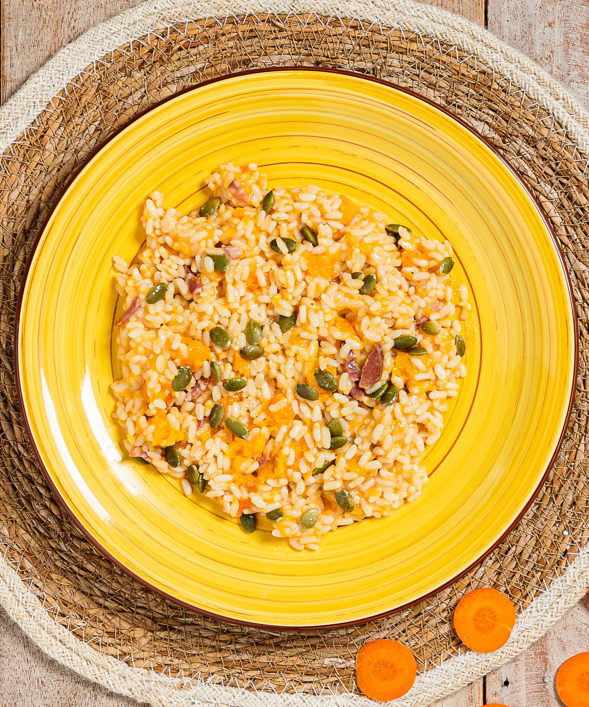 Risotto Zucca e Speck IGP