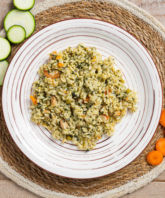 Risotto alle Verdure con zucchine e carote