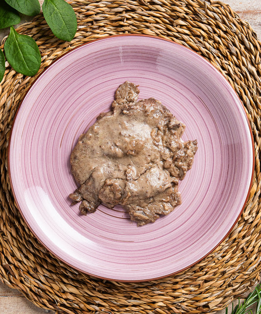 Scaloppina di bovino al Vino