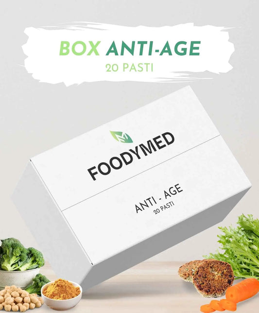 BOX ANTI-AGE & LONGEVITY – Pasti Bilanciati per Supportare Longevità e Benessere Cellulare - box