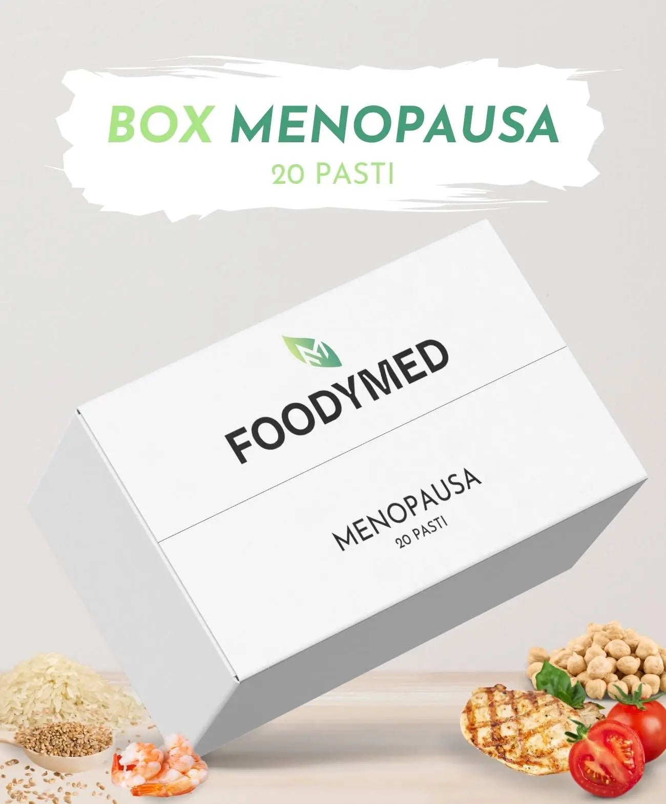 BOX MENOPAUSA – Nutrizione Bilanciata per Supportare Equilibrio Ormonale e Benessere - box