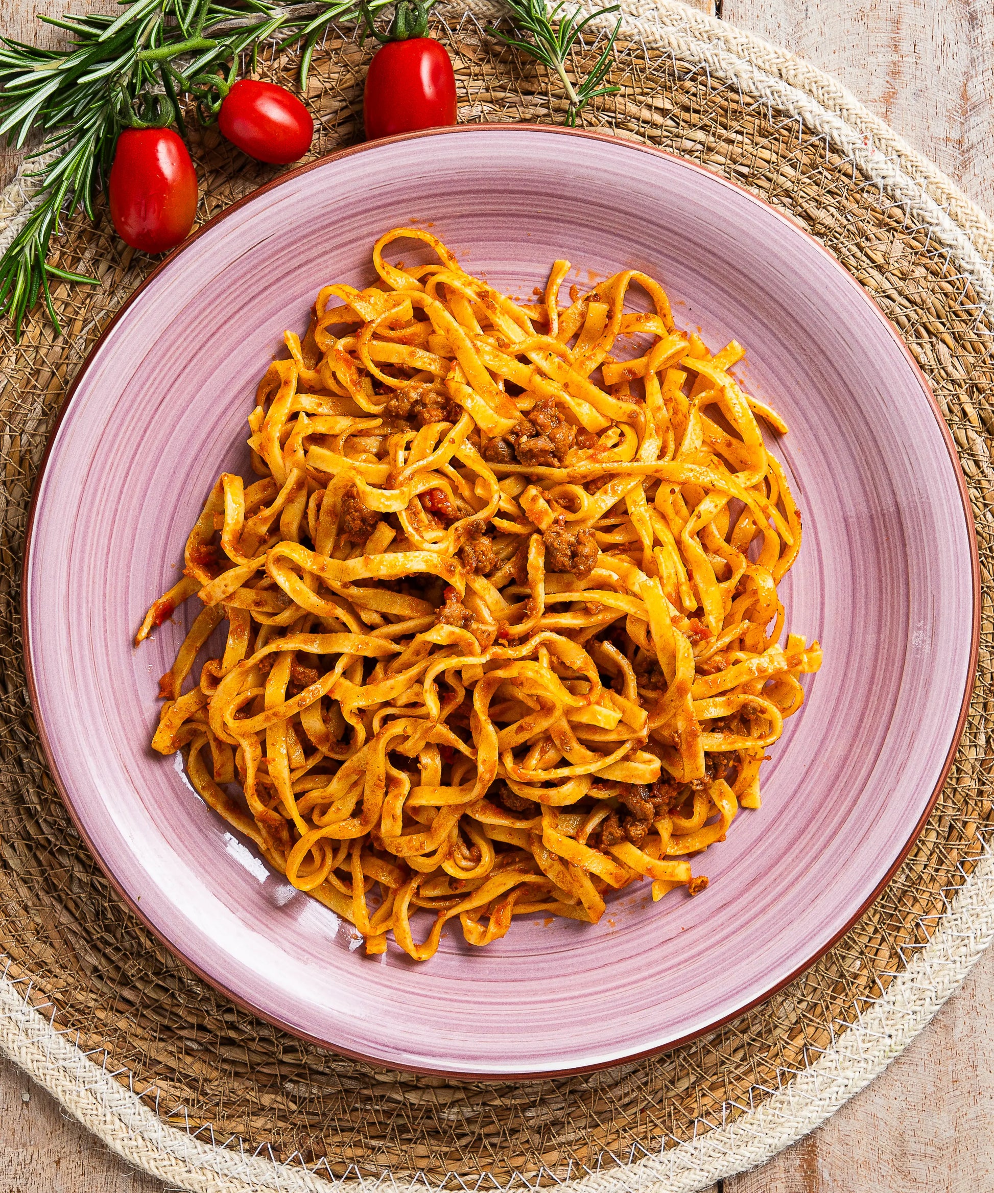 Fettuccine al Ragù di carne - pasto