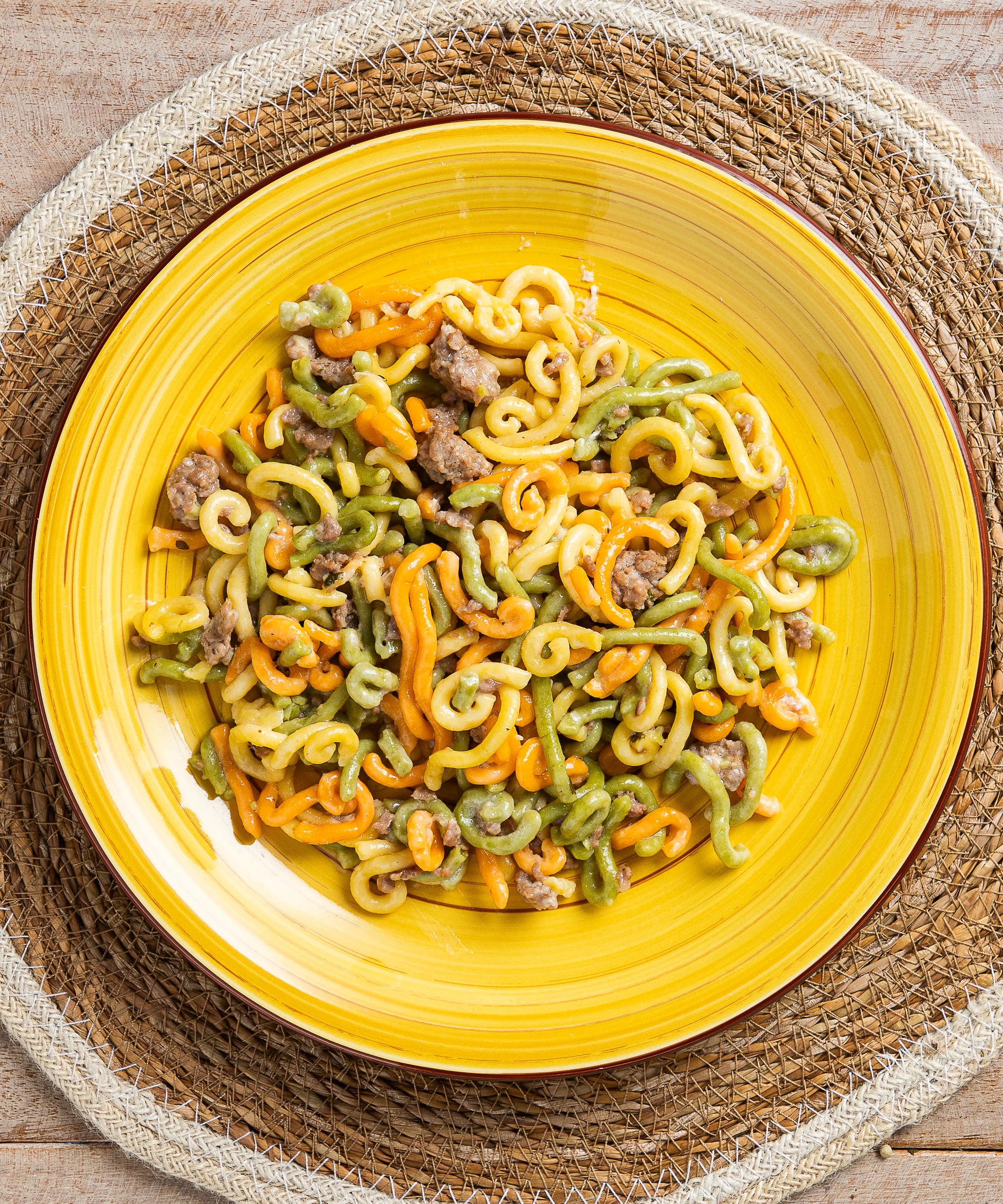 Gramigna con Panna e Salsiccia - pasto