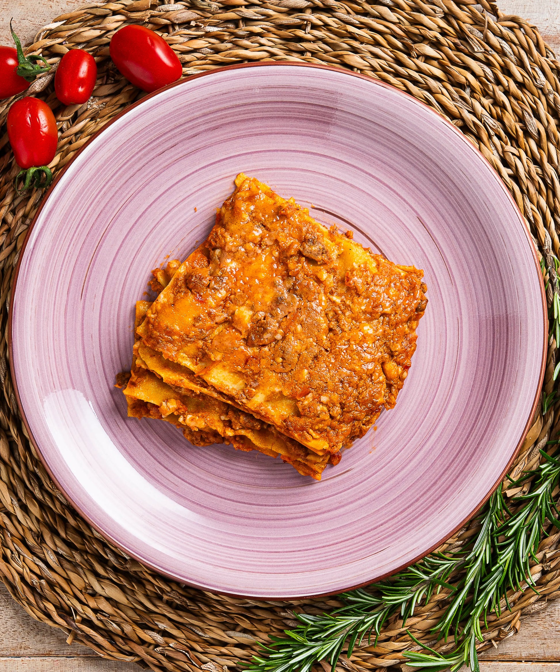 Lasagne alla Marchigiana con Grana Padano DOP - pasto