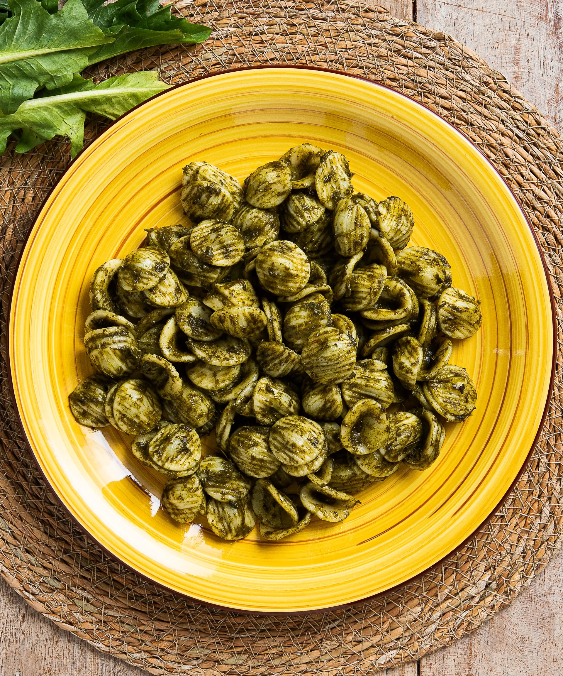 Orecchiette con Cime di Rapa - pasto