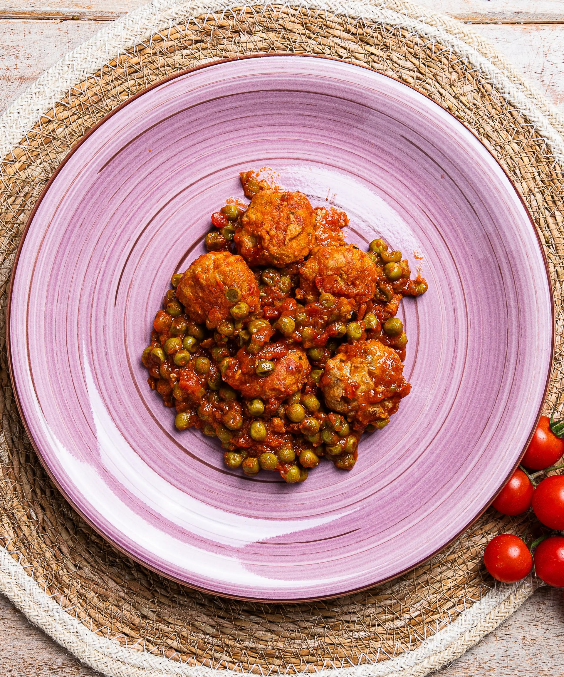 Polpette e Piselli - pasto