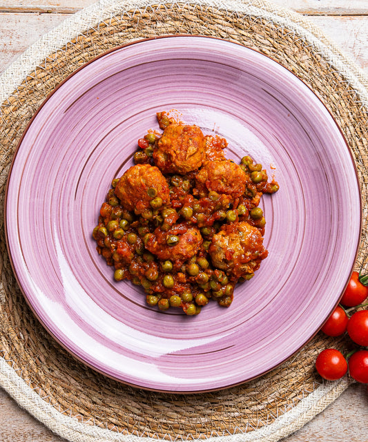 Polpette e Piselli - pasto