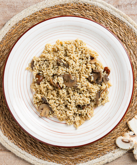 Risotto coi Funghi Porcini - pasto