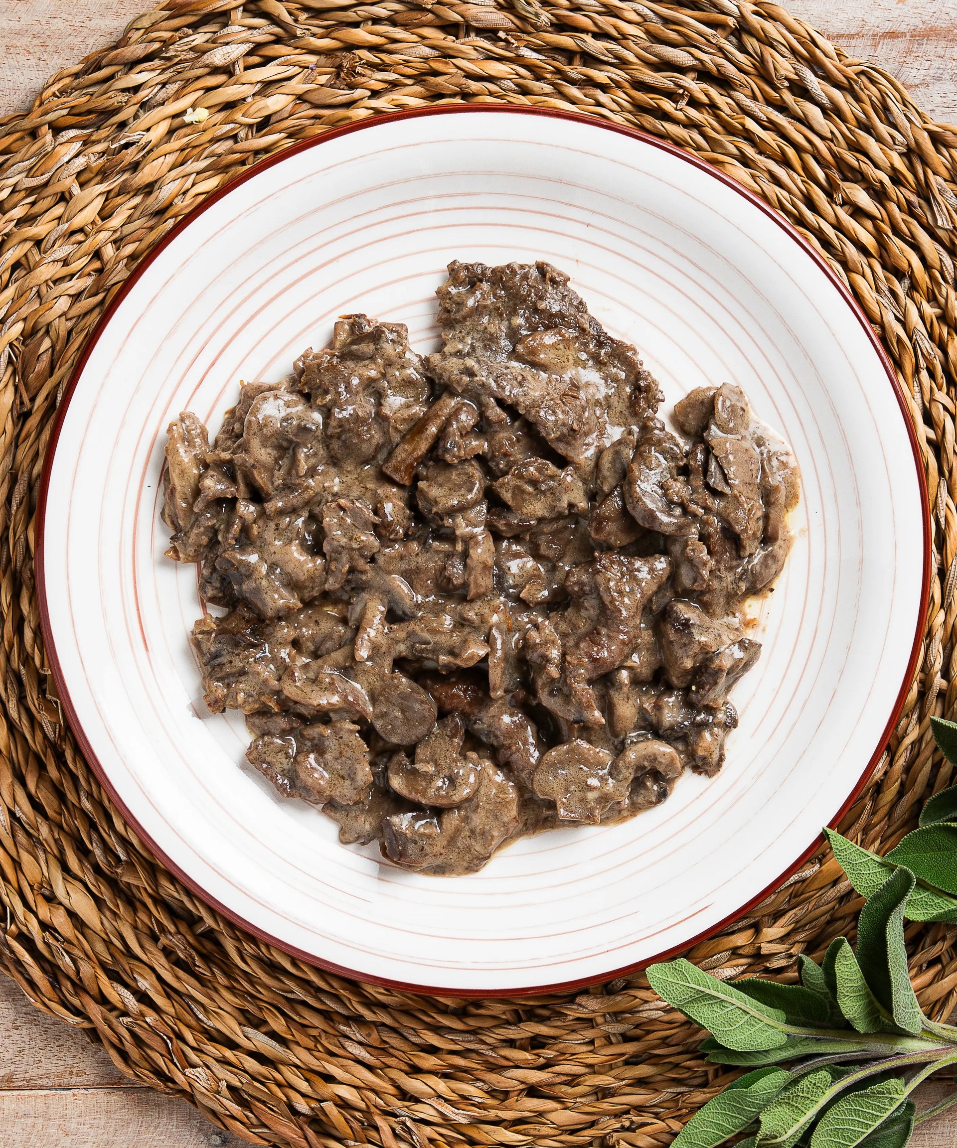 Scaloppina coi Funghi Porcini - pasto
