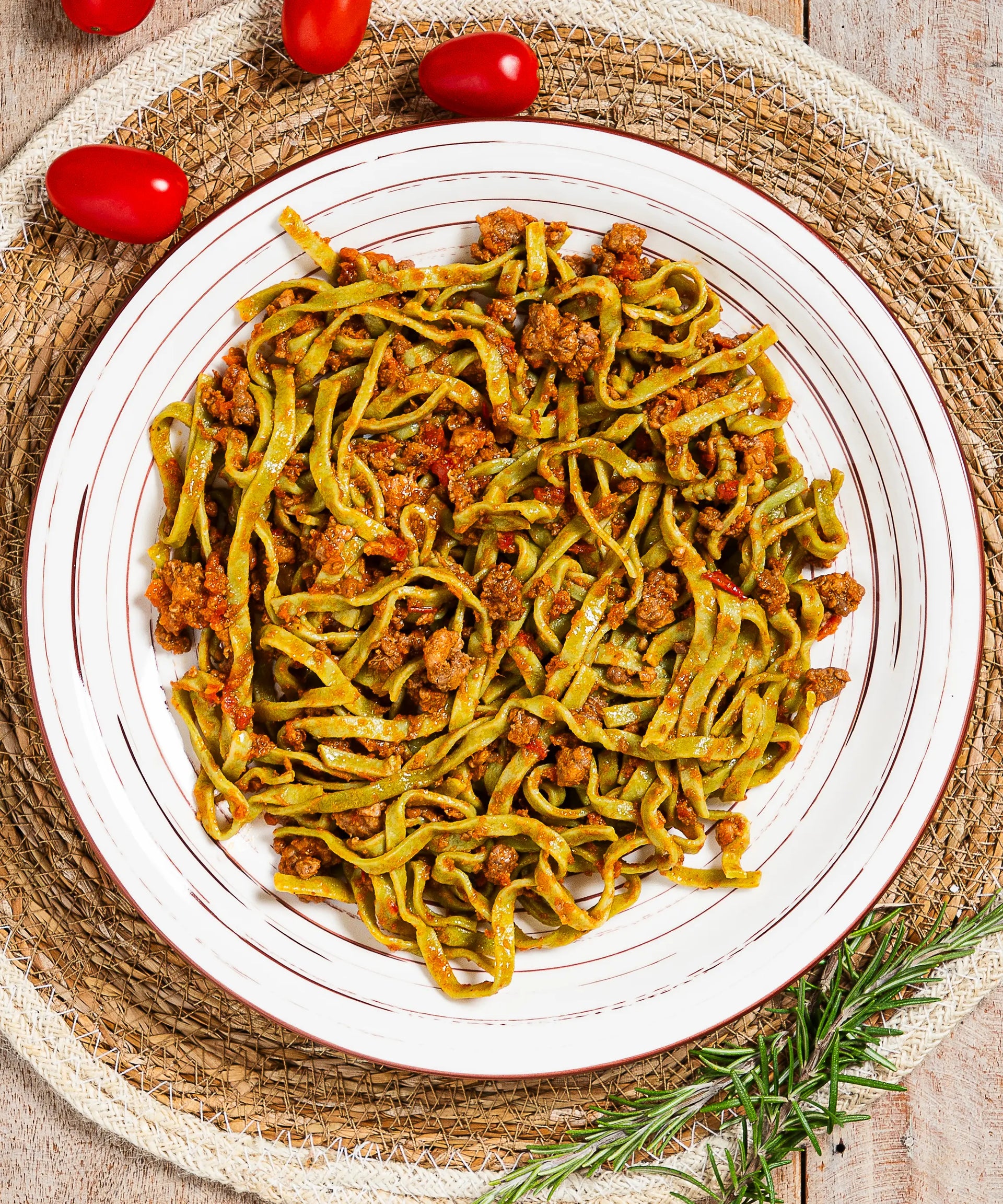 Tagliatelle Verdi alla Bolognese - pasto