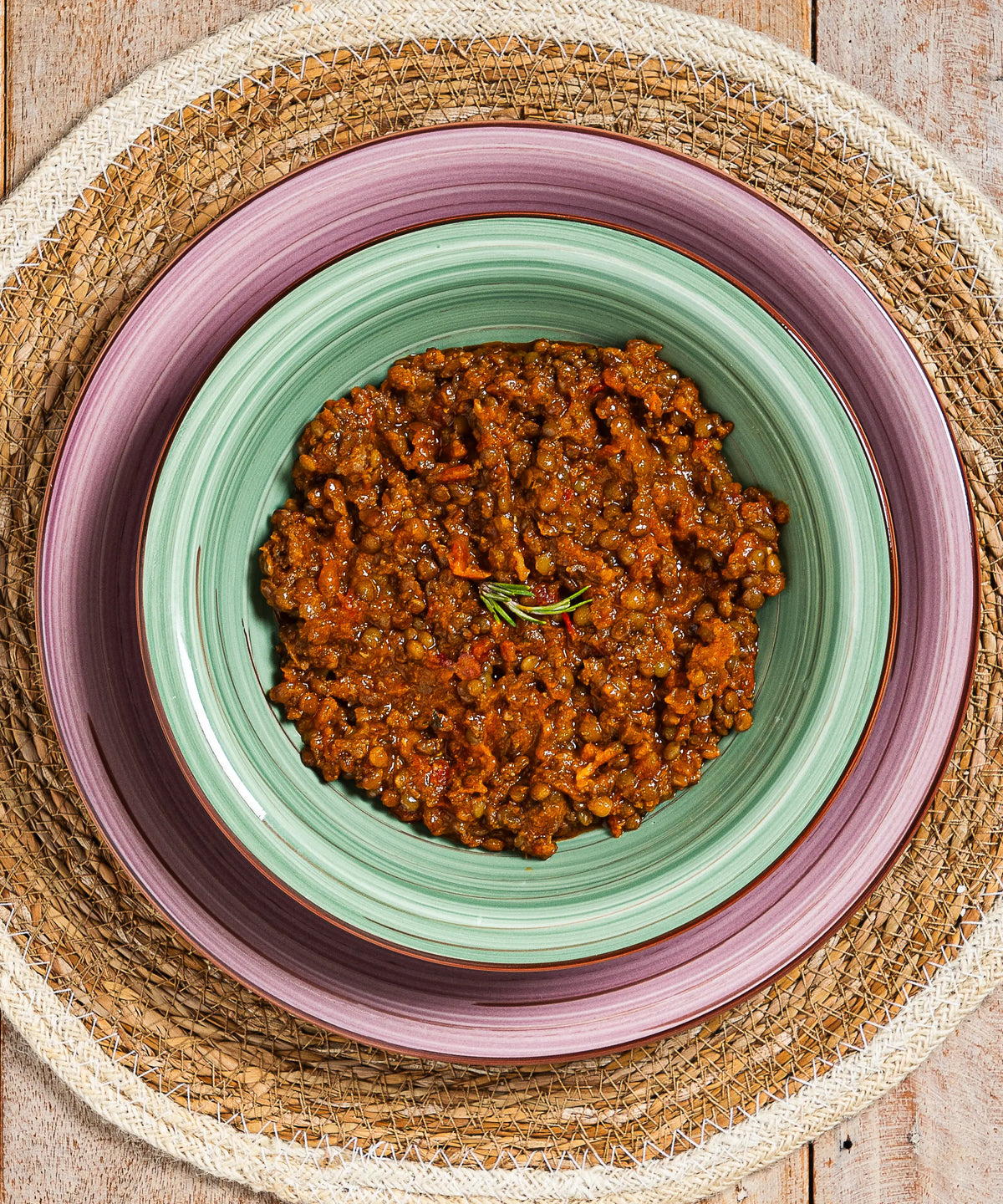 Zuppa di Lenticchie e Salsiccia - pasto